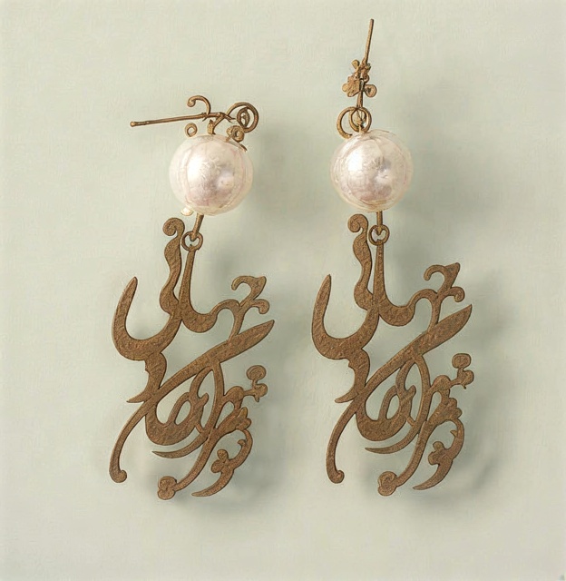 Before - Basic earrings product photo